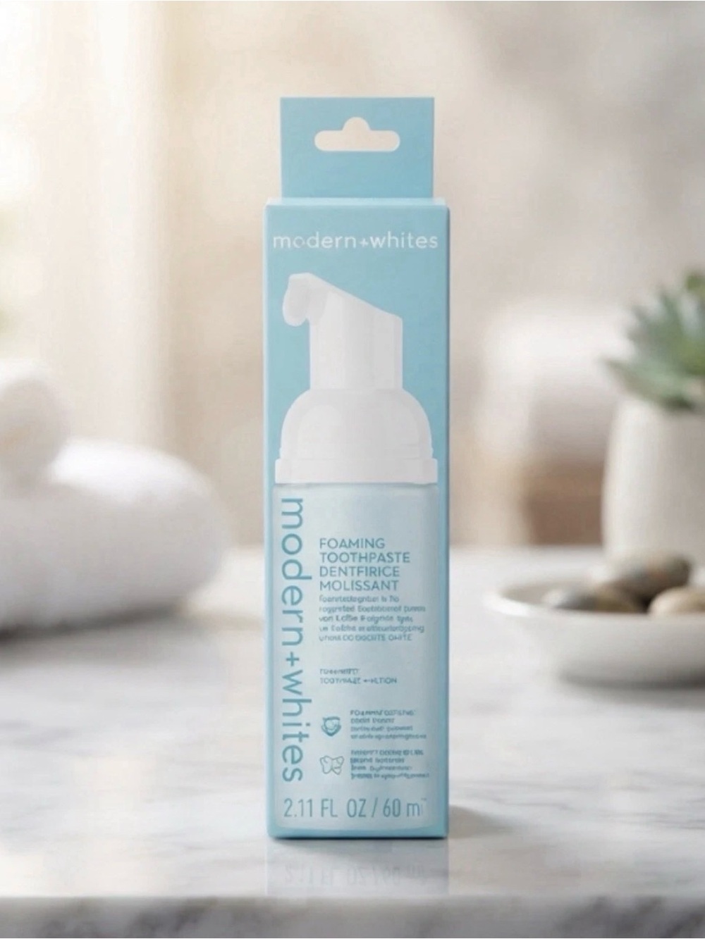 Modern Whites Foaming Toothpaste Icy Mint
